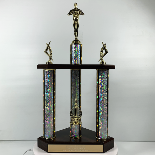 Three Poster Victory Team Trophy